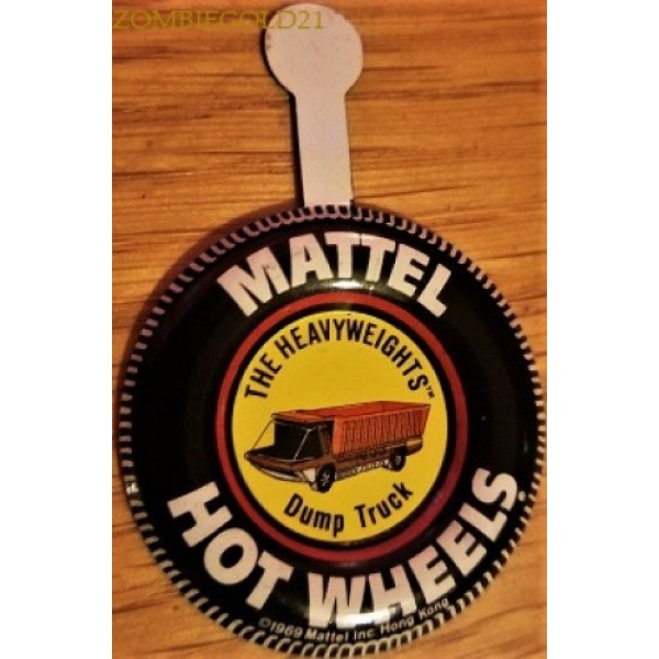 Collector's Button  The Heavyweights Dump Truck