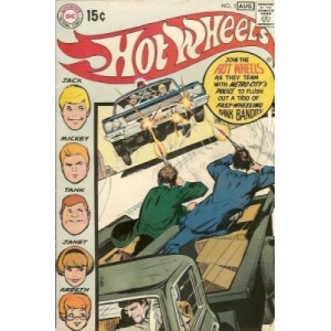 Hot Wheels Comic Book