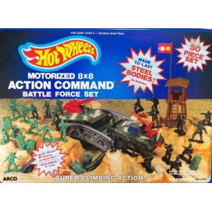 Motorized 8x8 Action Command Battle Force Set
