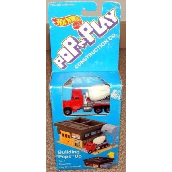 Pop 'N Play Construction Company With Peterbilt Cement Truck