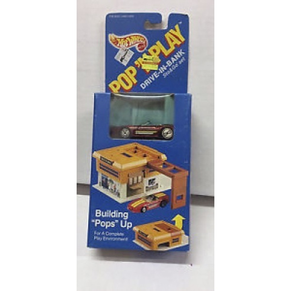 Pop 'N Play Drive-In Bank With Corvette