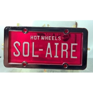 License Plate Garage - SOL-AIRE