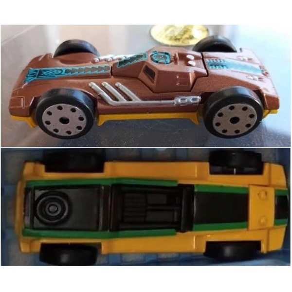 Brown Tank  / Yello Roadster