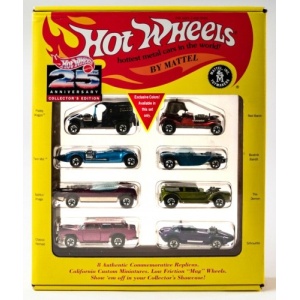 Hot Wheels 25th Anniversay Collector's Edition 8-Pack
