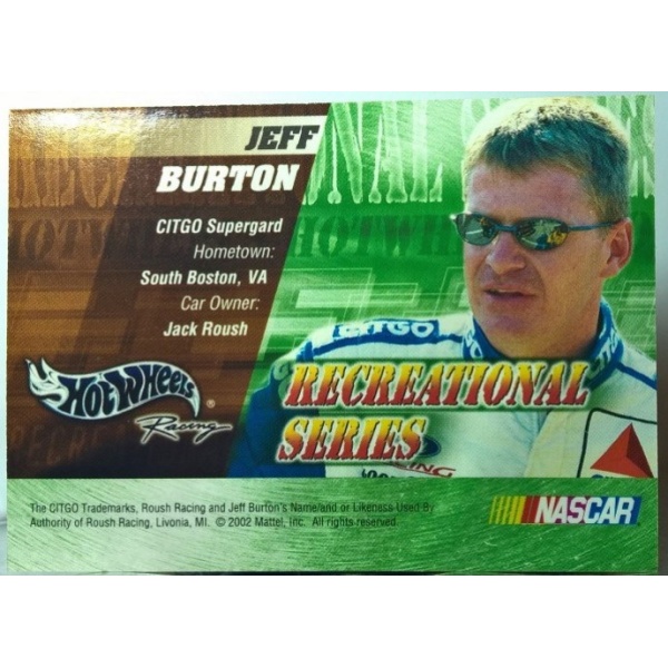 Trading Card - Jeff Burton