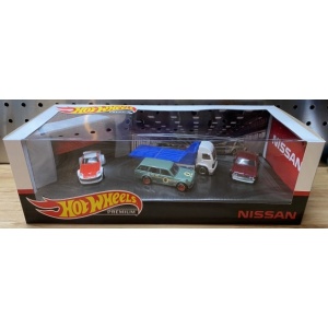 Nissan Garage 4-Car Set