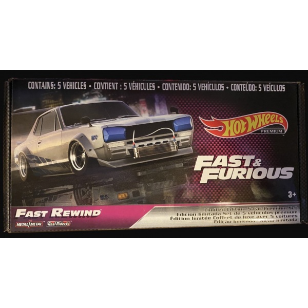 Hot Wheels Premium 5 Car Set