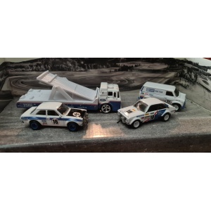 Ford Transit Supervan - '70 Ford Escort RS1600 - '78 Ford Escort RS1800 MK2 - Ford C-800.