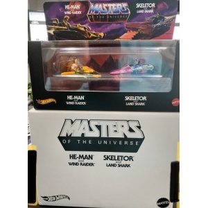He-Man Wind Raider Skeletor Land Shark -MOTA