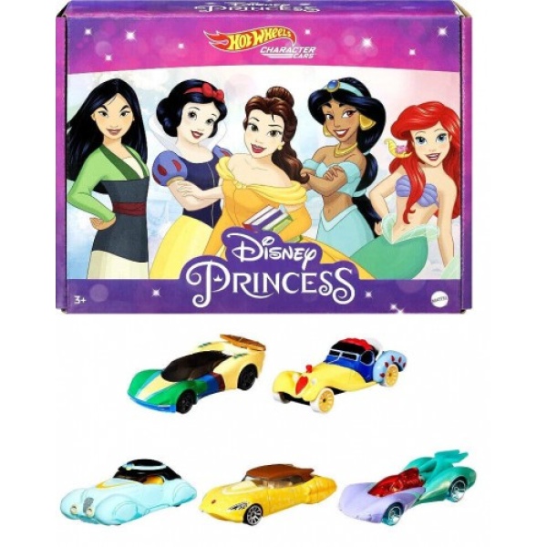 Disney Princess 5 car set
