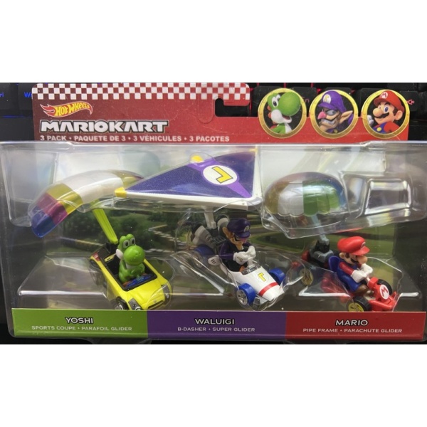 Mario Kart Glider 3-Pack