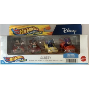 Hot Wheels RacerVerse - Disney 4-Pack