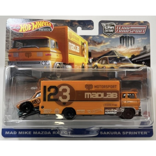 Mad Mike Mazda RX3 GT & Sakura Sprinter