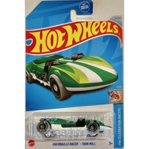 HW Braille Racer - Twin Mill