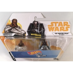 Chewbacca Millennium Falcon Vs. Tie Fighter Pilot Tie Fighter