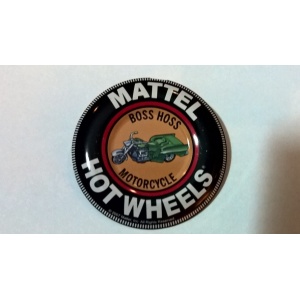 Collector's Button - Boss Hoss Motorcycle