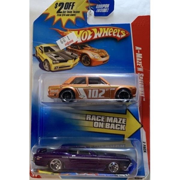 Datsun Bluebird 510 & Mercury Cougar
