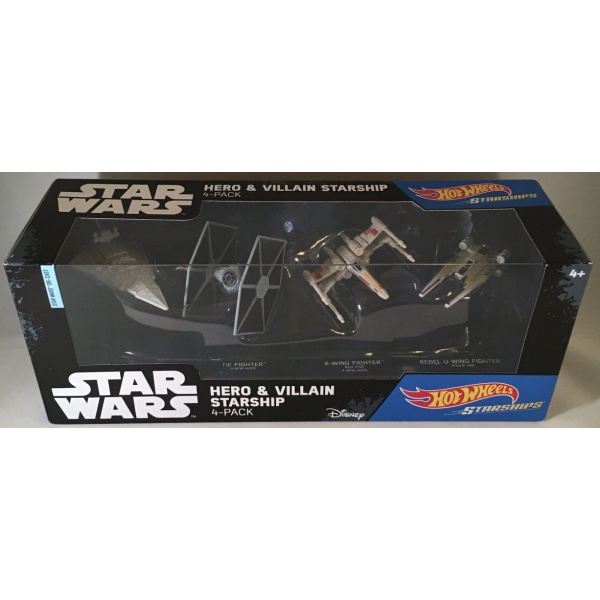 Hero & Villain Starship 4 Pack