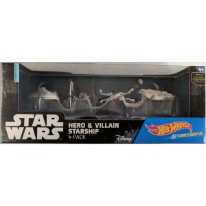 Hero & Villain Starships 4 Pack