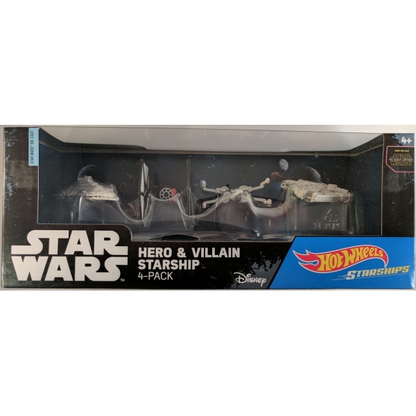 Hero & Villain Starships 4 Pack