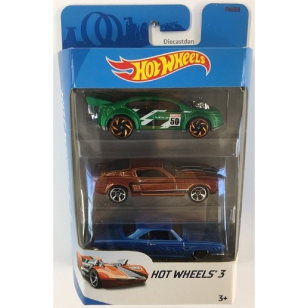 Hot Wheels 3-Pack