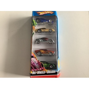 Hot Wheels Dragon 5-Pack