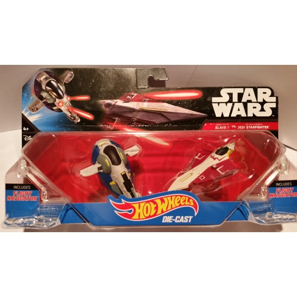 Jango Fett's Slave 1 VS Obi-Wan Kenobi's Jedi Starfighter