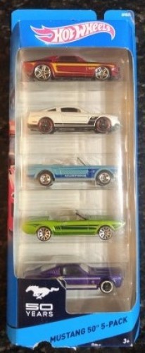 Hot Wheels - Mustang 50th 5-Pack Mustang 50th 5-Pack