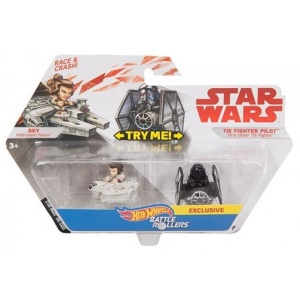 Rey Vs First Order TIE Fighter Pilot