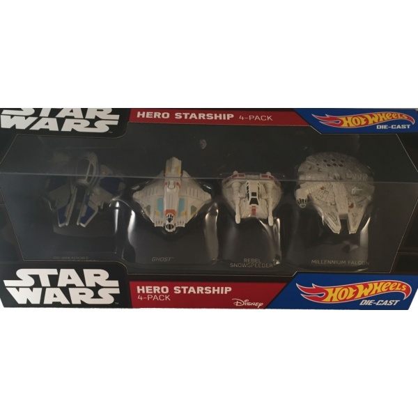 Star Wars Hero Starship 4-Pack