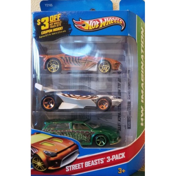 Street Beasts 3 Pack