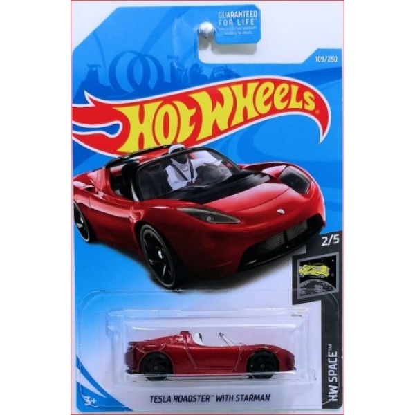 Tesla Roadster With Starman